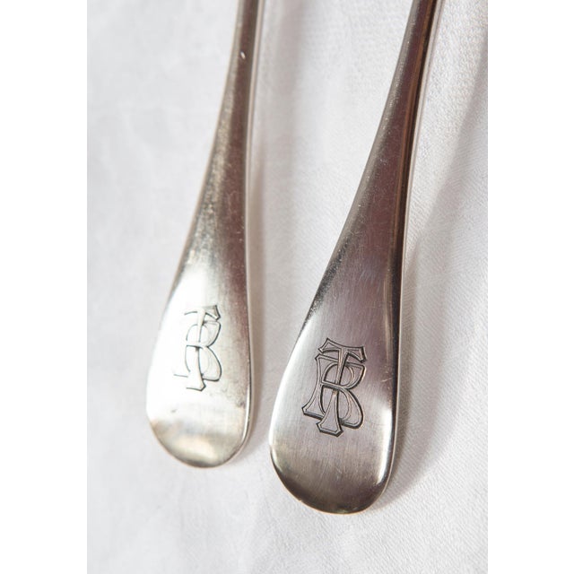 Antique Table Cutlery for Twelve People from Christofle, 1800s, Set of 24 For Sale - Image 4 of 6