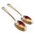 Vintage Holmes & Edwards Silver Plated "Lovely Lady" Pattern Serving Spoons Set- 2 Pieces For Sale