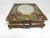 Antique Italian painted jewelry box, c.1880 Probably northern Italian, decorated with ornately painted landscape scenes...