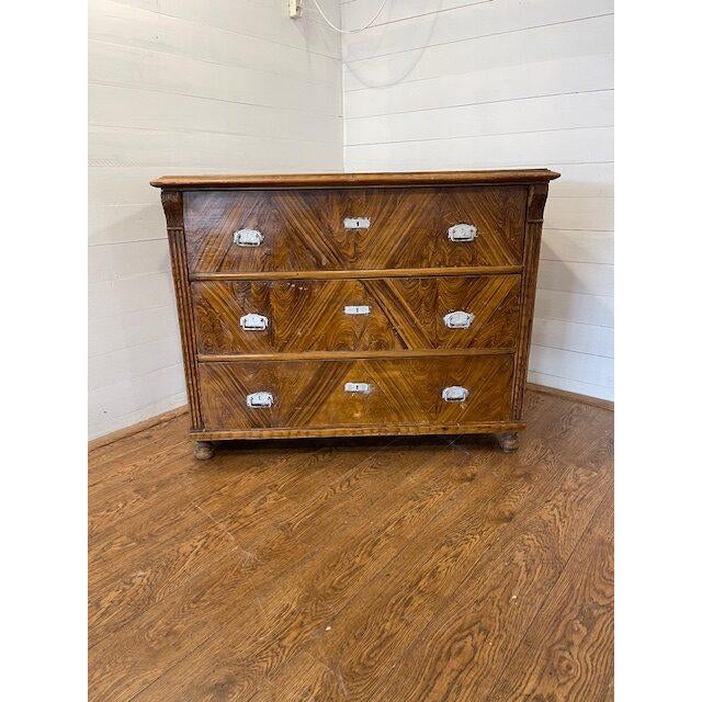 Vintage Wooden Chest of Drawers, 1850s For Sale - Image 7 of 7