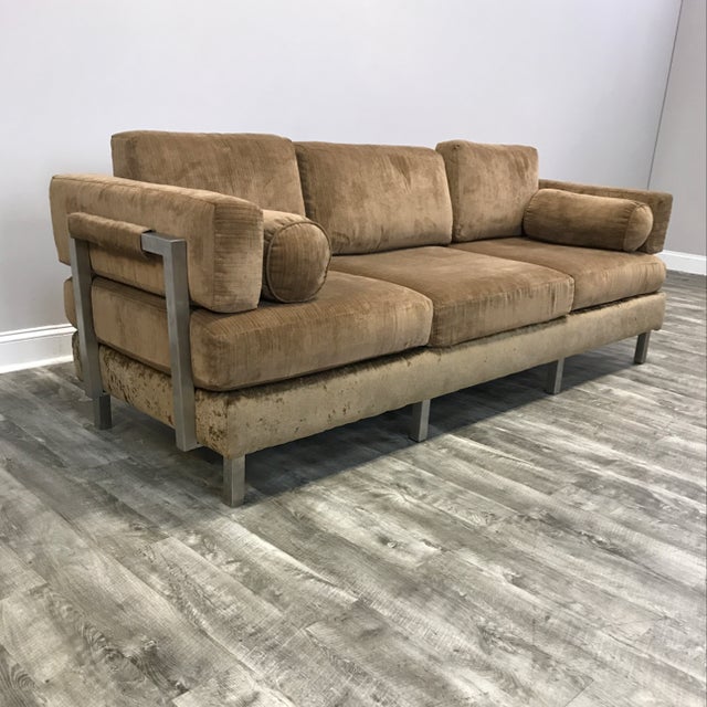 Todd Oldham Tan Modular Snap Sofa Chairish