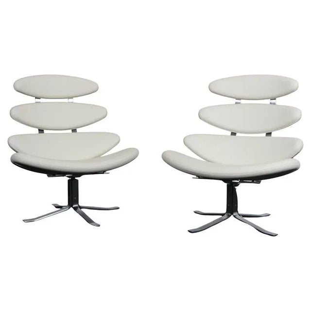 Corona Lounge Chair by Poul M. Volther For Sale - Image 9 of 9