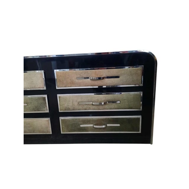 Chest of Drawers in the style of Romeo Rega, Italy, 1970s For Sale - Image 6 of 15