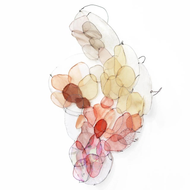 Peaches & Cream - Mixed Media Sculptural Original Artwork by Kristina Fjellman For Sale - Image 11 of 12