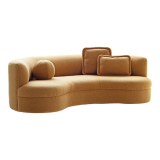 John Mascheroni Curved Sofa For Sale