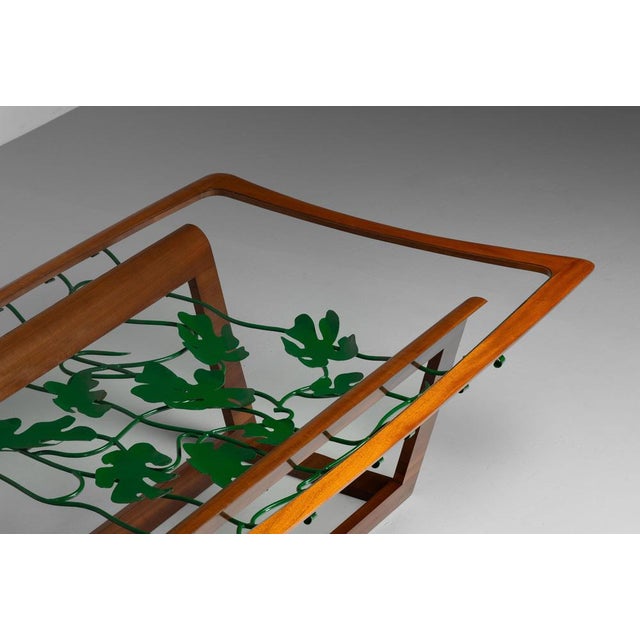 This unique dining table, crafted by an unknown architect from Turin in the 1940s, exemplifies the Turin school of design...