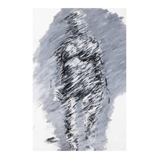 Domenick Capobianco Abstract Figure Oil on Canvas For Sale