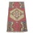 1980s Traditional Red Handmade Yastik Rug For Sale