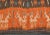 Red Vintage Hand-Woven Ikat Textile Panel, Abstract Design From Indonesia For Sale - Image 8 of 10