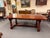 Mahogany English Country Rustic Farmhouse Dining Table, Circa 1980 For Sale In Indianapolis - Image 6 of 12