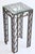 Pair of Pedestal Tables With Metalwork Frames and Glass Tops, Indoor/Outdoor For Sale - Image 15 of 15