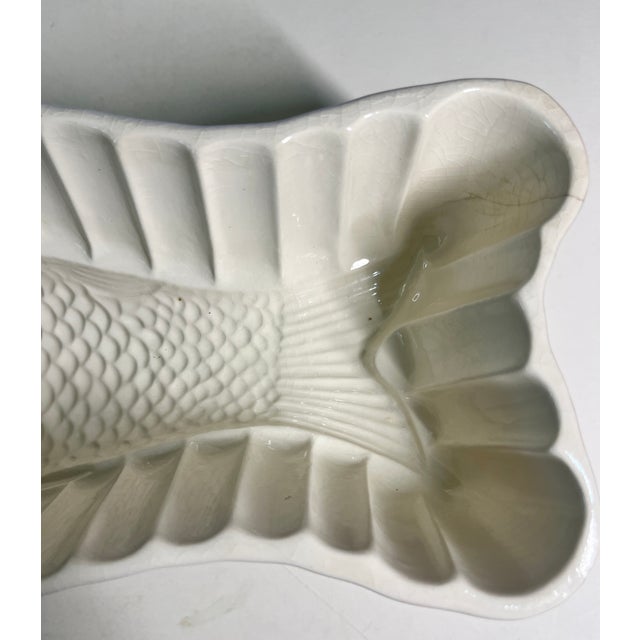 Vintage Waechtersbach Ceramic Fish Mold For Sale In New York - Image 6 of 11