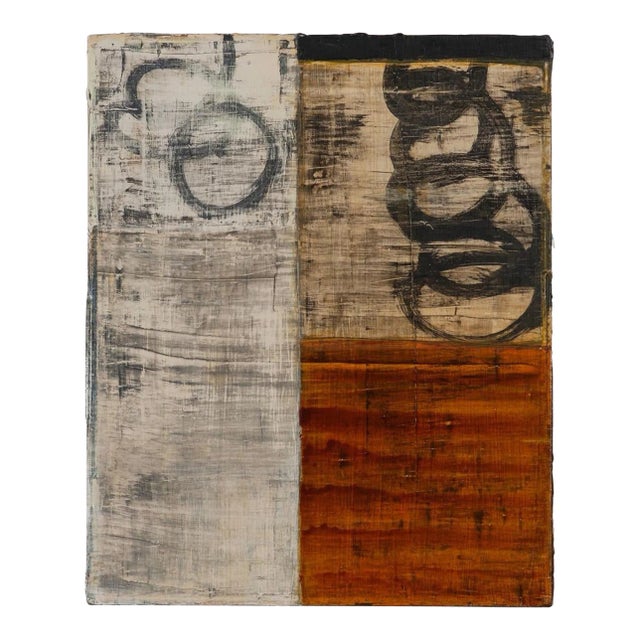 2000 Berndt Haussmann Neo-Abstract Expressionist Oil Painting For Sale