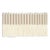 Sample - Schumacher Graphic Fringe in Ivory For Sale