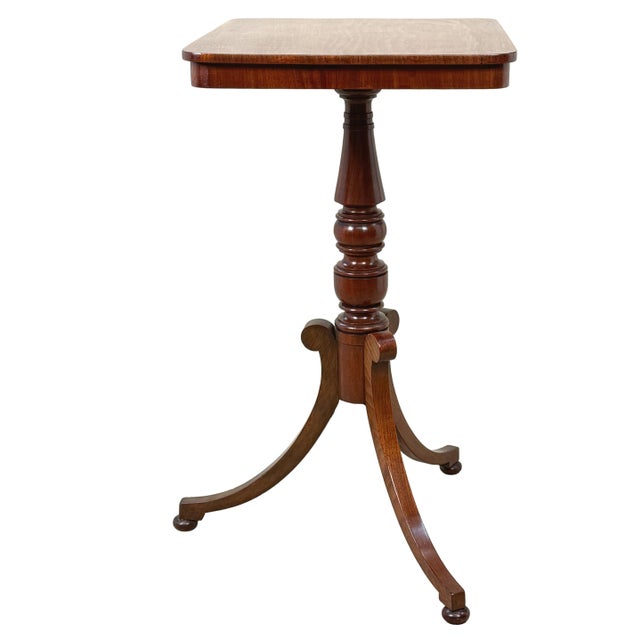 19th Century Regency Rectangular Mahogany Wine Table, 1820 For Sale - Image 5 of 13