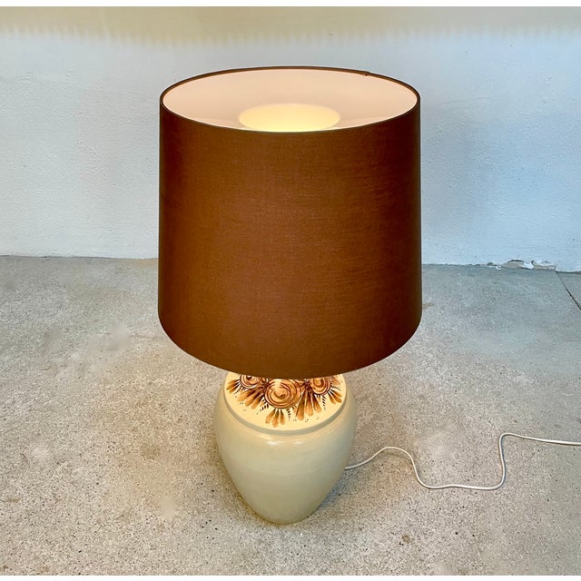Rosenthal Large Ceramic Table Lamp by Bjørn Wiinblad for Rosenthal Studio Line, 1960s For Sale - Image 4 of 17