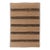 Rectangle Black Stripe Pattern Jute Rug, Boho Jute Rug 8x10 Ft. For Sale