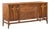 Broyhill Brasilia Mid Century Walnut and Brass Credenza For Sale