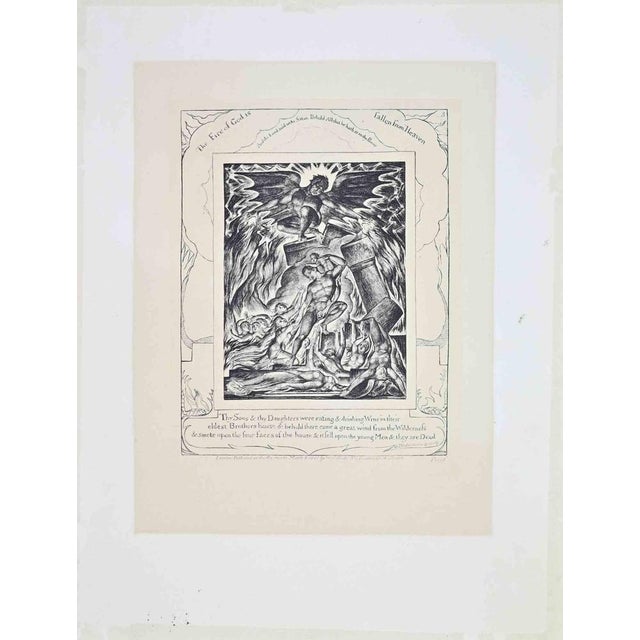 Etching on laid paper realized by William Blake in 1825. Image dimension: 20x15 cm. Sheet dimension: 38.5x29.4 mm. Plate...