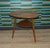 Cocktail Tripod Table in Formica Teak Look with Shelf, 1960s For Sale - Image 6 of 9