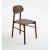 Set of 4, bokken chair, beech wood stained by Colé Italia with Bellavista/Piccini Dimensions: H.81,7 D.49 W.53,5 cm...