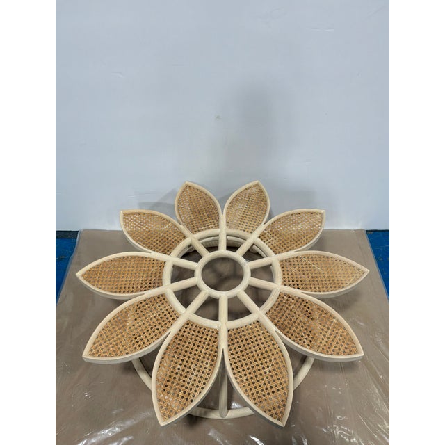 Contemporary Baker McGuire J. Durie Sunflower Cocktail Table. For Sale - Image 3 of 6