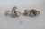 Silver Plated Cherub Pair Miniature Christmas Angels 2pc Holiday Figures 4812b For Sale - Image 9 of 12