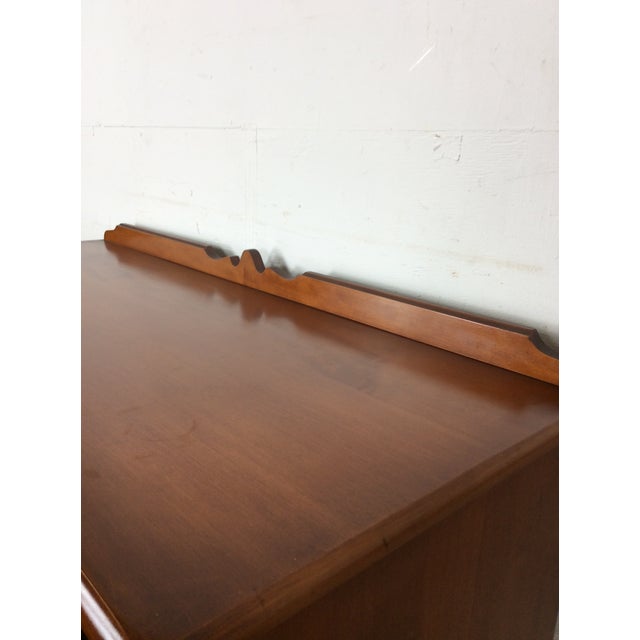 Antique Country Style Maple Sideboard With Turned Wood Pulls For Sale - Image 16 of 18