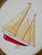 Hand-painted by master artists using acrylic paints and natural pigments, this sailboat painting is all about the...