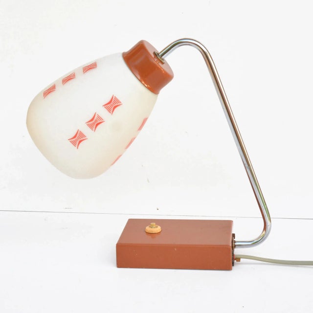 1960s Modern Table Lamp, Designed by J. Hurka, Lidokov, Czechoslovakia For Sale - Image 13 of 13