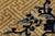 Antique Chinese Imperial-Style Dragon & Fretwork Wool Rug With Indigo Accents For Sale - Image 9 of 12