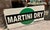 Martini Dry Vermouth Sign in Enamel, 1960s For Sale - Image 3 of 4