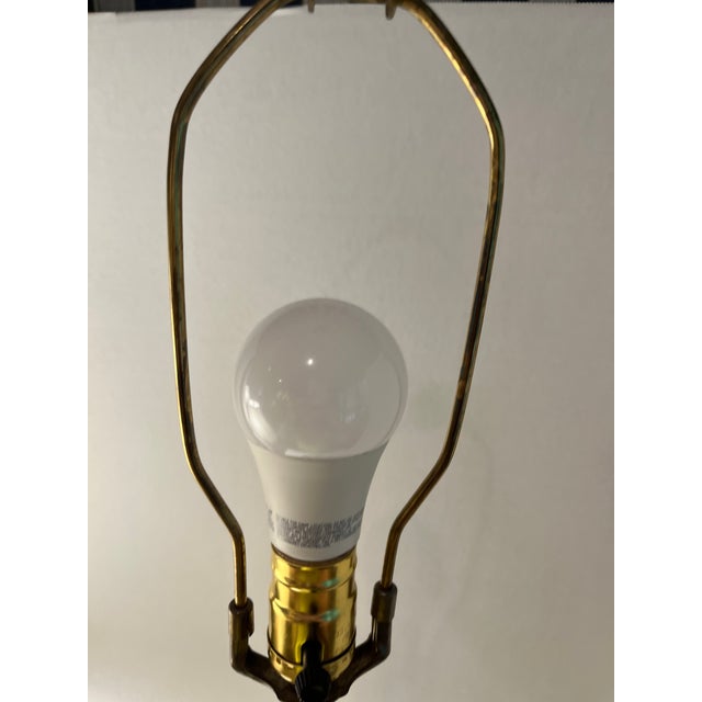 Neoclassical Circa 1920's Alabaster/Marble and Bronze Table Lamp With Gilt Bronze Details. For Sale - Image 3 of 8