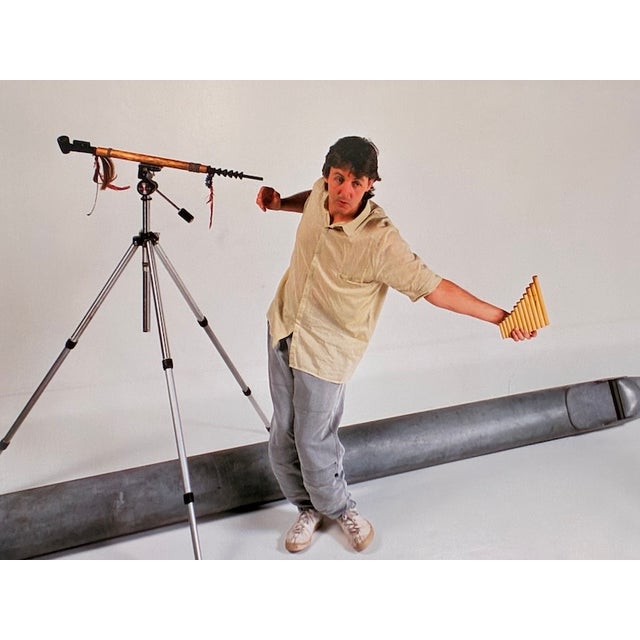 Rare Paul McCartney "Pipes of Peace" Archival Studio Print (97/100) — Photographed by Linda McCartney c.1982/c.2015 Step...