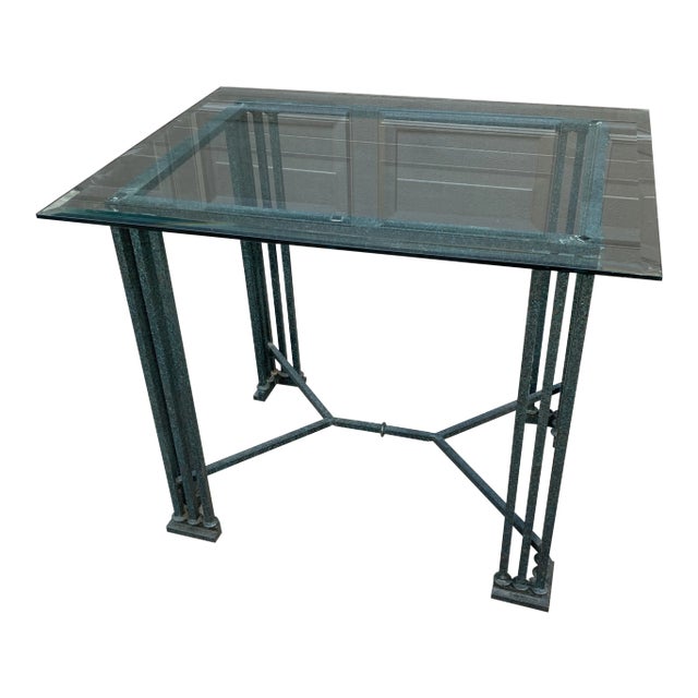 Jean Michel Walmotte French Iron Dining Table For Sale