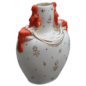 Italian Ceramic Vase, 1950s