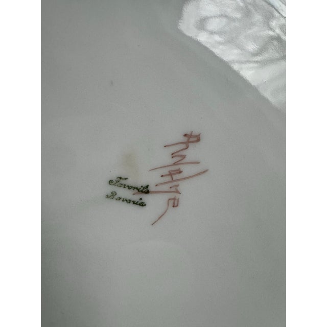 Vintage Art Nouveau Porcelain Vase – Jugendstil Style, Iridescent Glaze, Bavaria (Signed) For Sale In Washington DC - Image 6 of 8