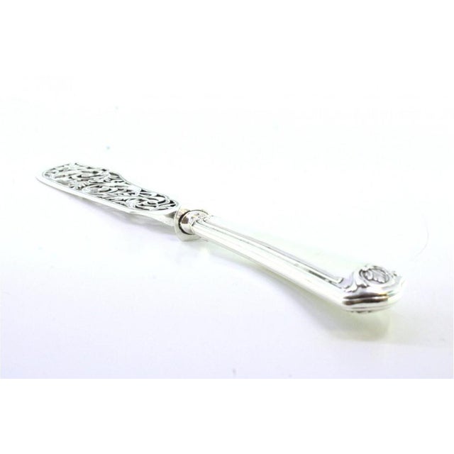 Fish Knife with Silver Handle For Sale - Image 3 of 6
