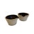 Pair of rare stoneware Baltimore Milk Pans c 1870. Each measures 10.5 inches in diameter by 6 inches tall. Both have a...