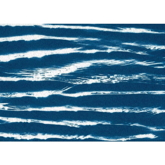 "Low Tide in Northern Waters" Original Cyanotype on Watercolor Paper by Kind of Cyan For Sale - Image 9 of 10