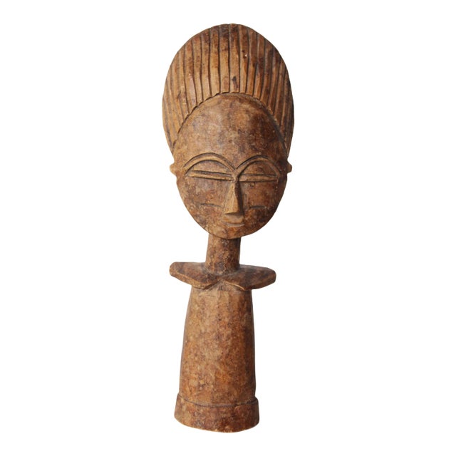 Vintage Akua'ba Fertility Figure, Ashanti For Sale