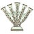 White Pearlware Prattware Five-Finger Flower Vase or Quintal Circa 1795–1810 For Sale - Image 8 of 11