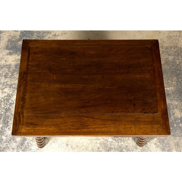 Jacobean Late 19th Century English Jacobean Style Walnut Extendable Dining Table For Sale - Image 3 of 18