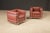 This incredibly comfortable pair of early year production examples of the Le Corbusier for Cassina 'LC2' club chairs...