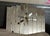 Late 20th Century Vintage 1980s Postmodern Art Deco Revival 9- Panel Beveled Step Mirror For Sale - Image 5 of 17