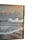 Textile Vintage Postmodern 1970 Large Canvas Oil Ocean Painting Wall Art Pink Signed Nicol For Sale - Image 7 of 11