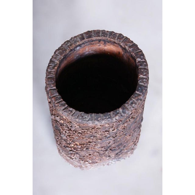 Ceramic Mid-Century Modern Vase in Ceramic, Czech, 1950s For Sale - Image 7 of 16