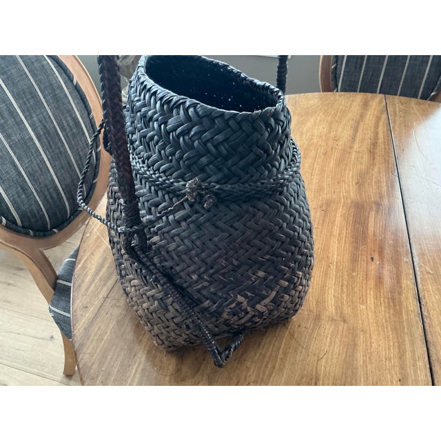 Antique Gathering Basket For Sale In Portland, OR - Image 6 of 7