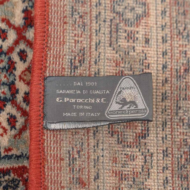 Red Middle Eastern Rug in Pure Wool, 1970s For Sale - Image 8 of 9