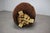 Upholstered Ottoman by Jindřich Halabala, Former Czechoslovakia, 1950 For Sale - Image 3 of 5